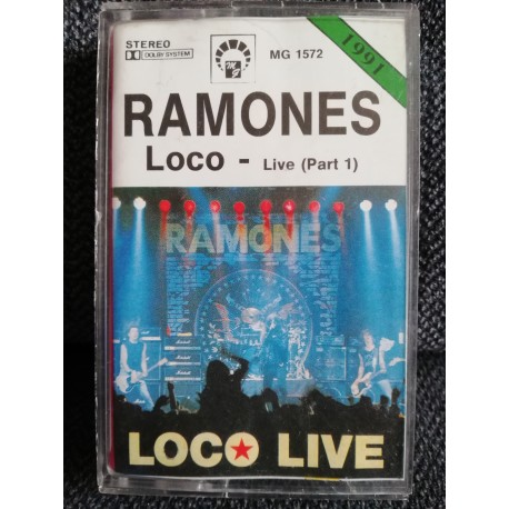 RAMONES "Loco Live" 2xCASS