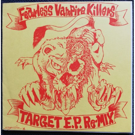 FEARLESS VAMPIRE KILLERS "Target EP Re-Mix" 7"EP