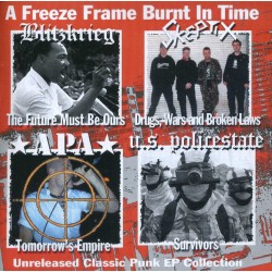 VA - "A Freeze Frame Burnt In Time: Unreleased Classic Punk EP Collection" CD