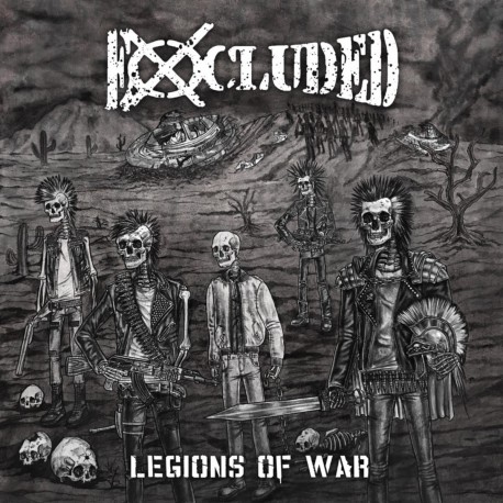 EXCLUDED "Legions Of War" LP