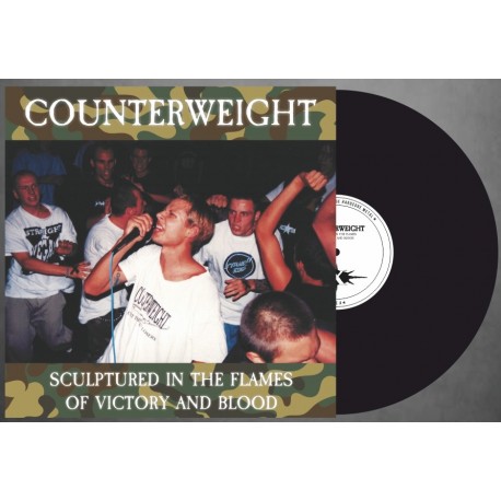 COUNTERWEIGHT "Sculptured In The Flames...." black LP