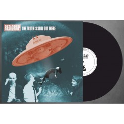 RED CRAP "The Truth Is Still Out There" black LP