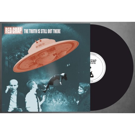 RED CRAP "The Truth Is Still Out There" black LP