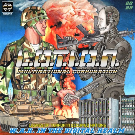 L.O.T.I.O.N. MULTINATIONAL CORPORATION "W.A.R. In The Digital Realm" LP