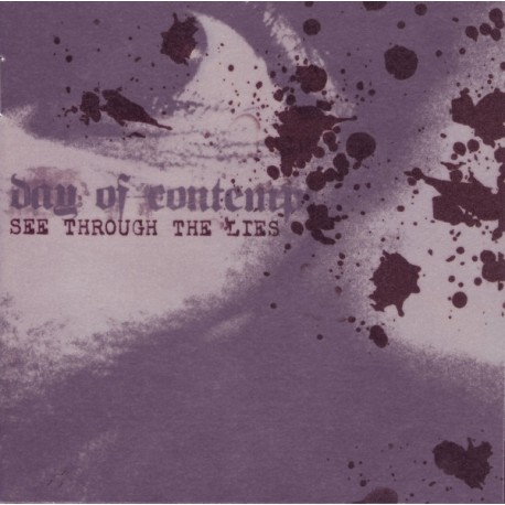 DAY OF CONTEMPT "See Through The Lies" CD