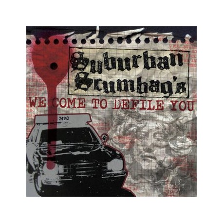 SUBURBAN SCUMBAGS "We Come To Defile You" CD