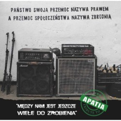 VA - "Tribute To Apatia - Między Nami Jest Jeszcze Wiele Do Zrobienia" CD