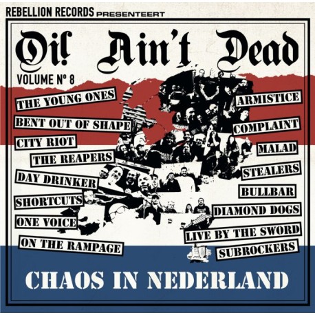 VA - "Oi! Ain't Dead Volume 8 (Chaos In Nederland)" LP