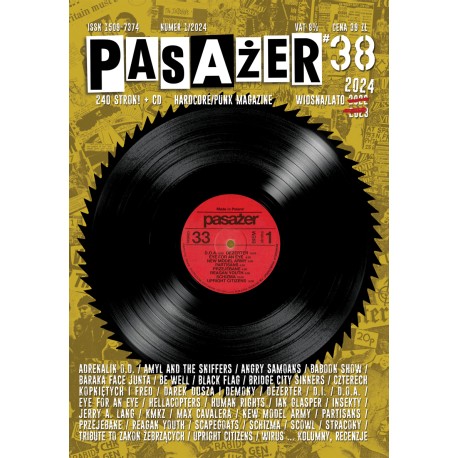 PASAŻER 38 Zine + CD