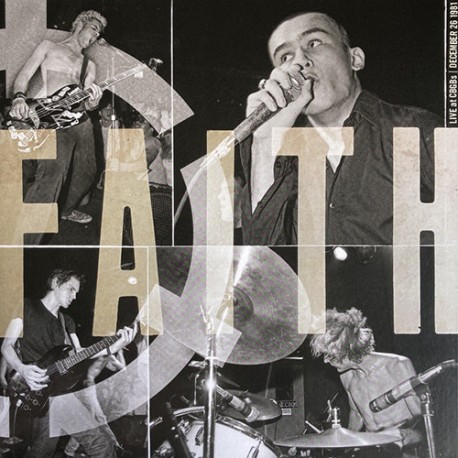 FAITH "Live At CBGB's" LP