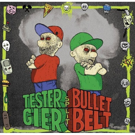 TESTER GIER / BULLET BELT split CD