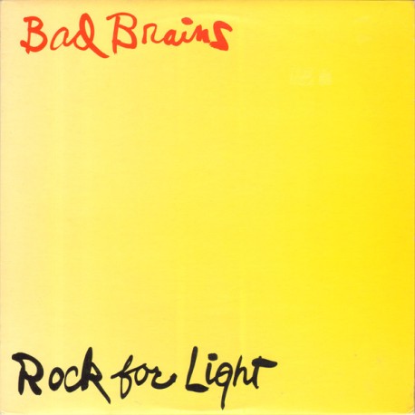 BAD BRAINS "Rock For Light" LP