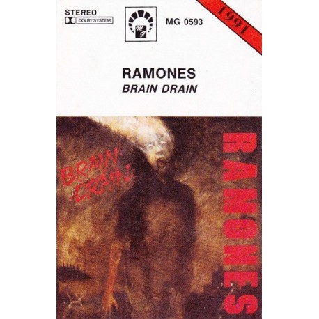 RAMONES "Brain Drain" CASS