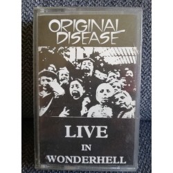 ORIGINAL DISEASE "Live In Wonderhell" CASS